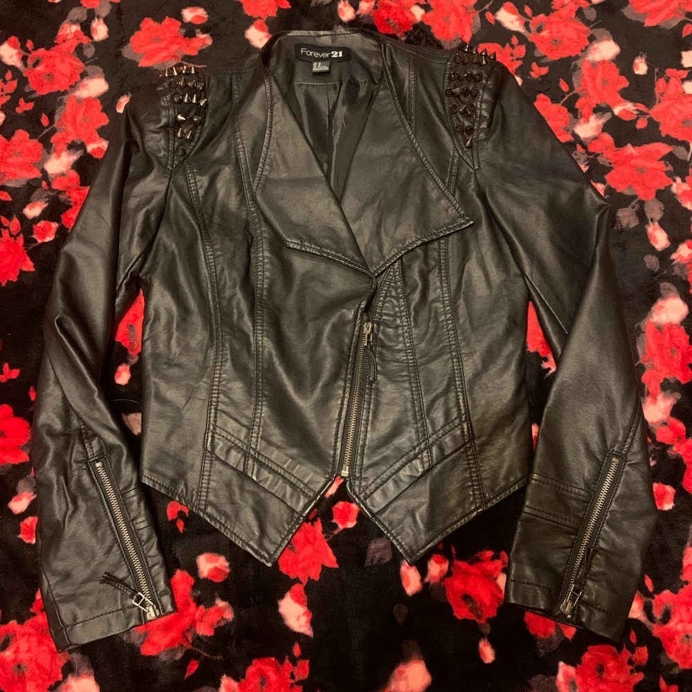 Studded Leather Jacket